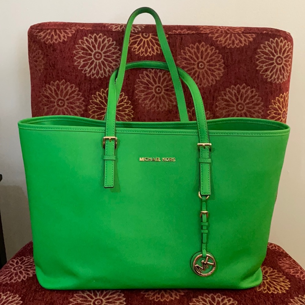Michael Kors Green Tote